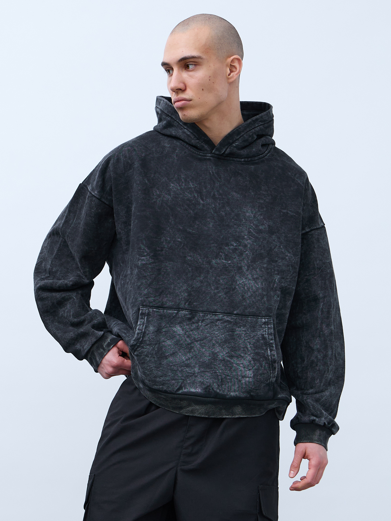 Худи Garment dyed  380 г