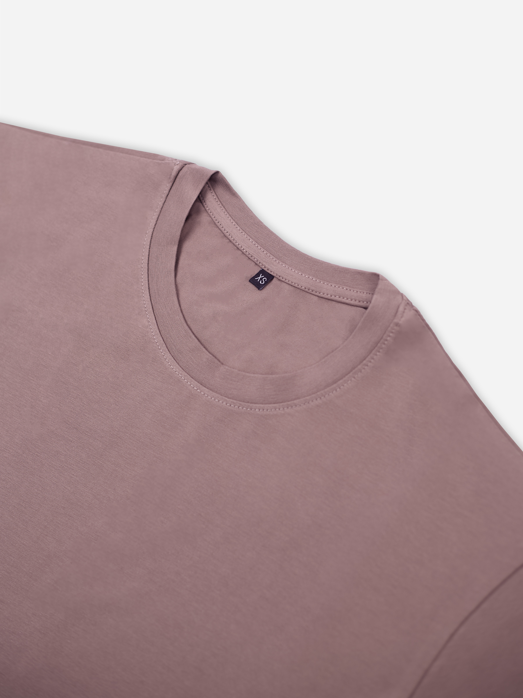 Футболка оверсайз (розовато-серый) 195г. Лайкра