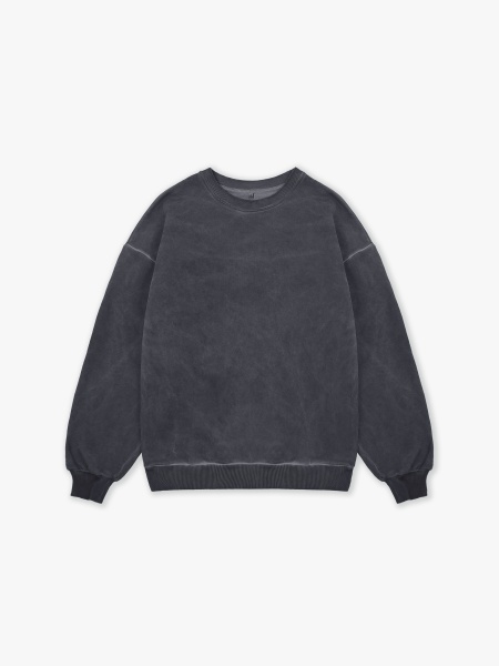 Свитшот крашеный (серый)