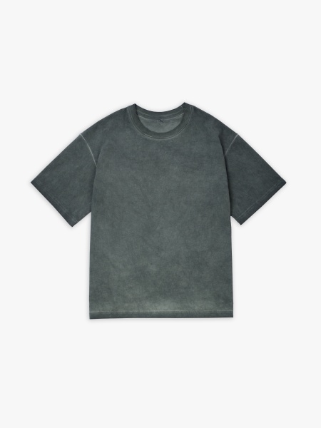 Футболка крашеная (болотный) 230 г