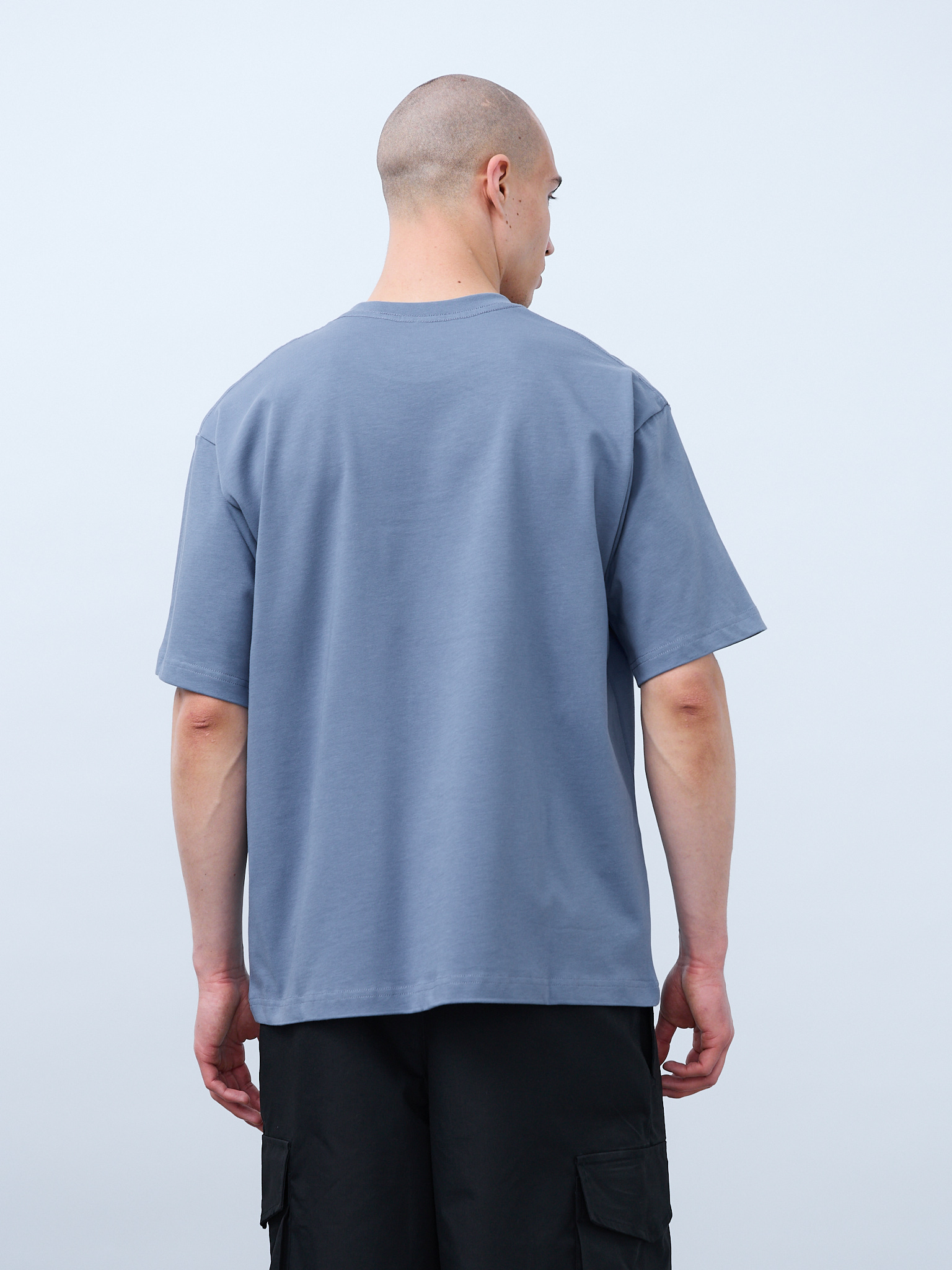 Футболка оверсайз (индиго) 230 г