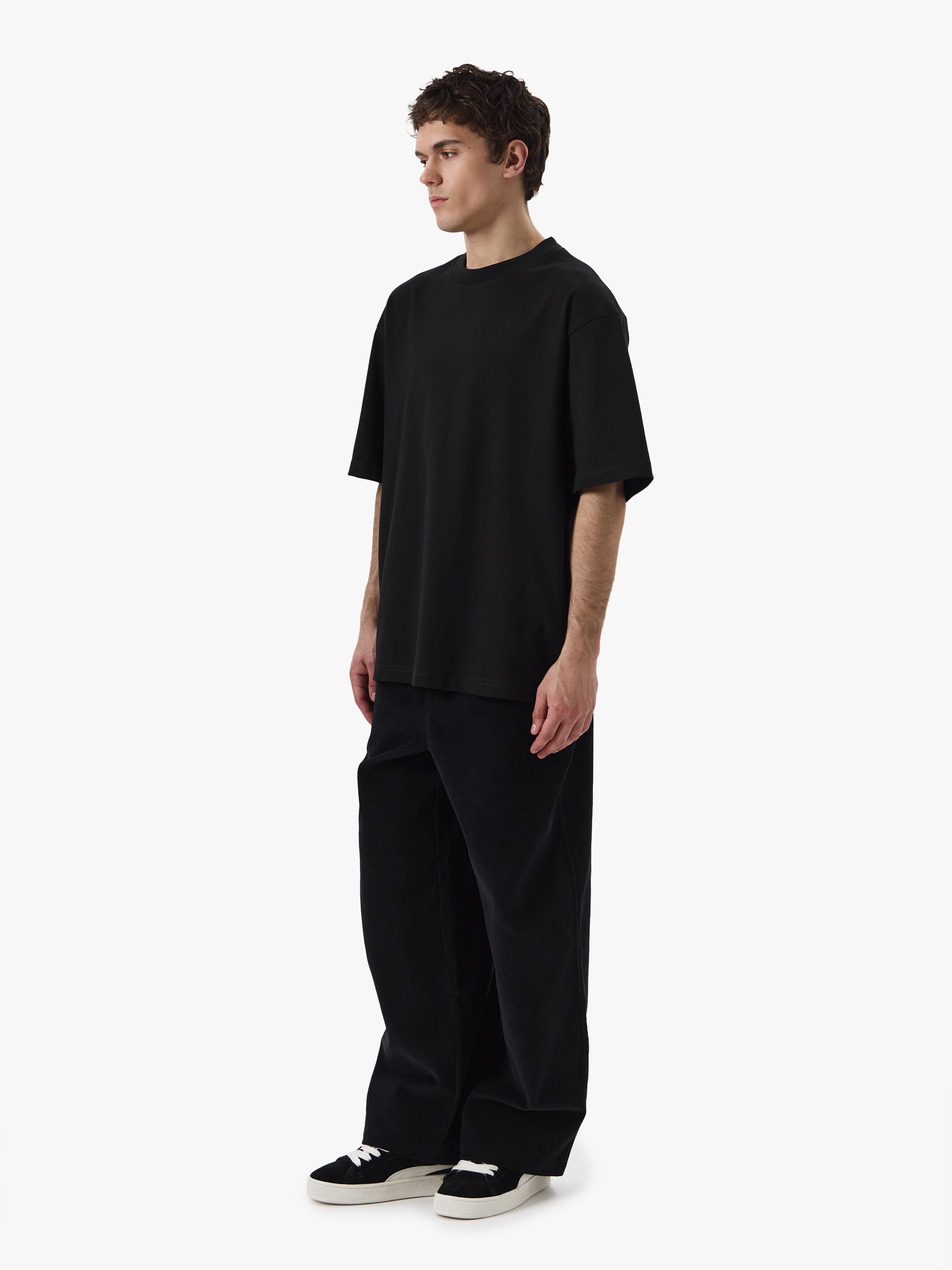 Футболка оверсайз (черный) 230 г