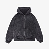 Худи зип Garment dyed 380 г 