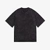Футболка (черный) Garment dyed 230 г