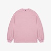 Лонгслив оверсайз (розовато-серый) 230 г