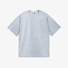 Футболка оверсайз (серый-меланж) 230 г