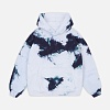 Крашеный худи  Tie Dye (фирн) 320 г